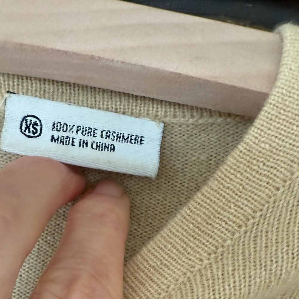 TSE Cashmere Cream Sweater size S - Picture 5 of 5